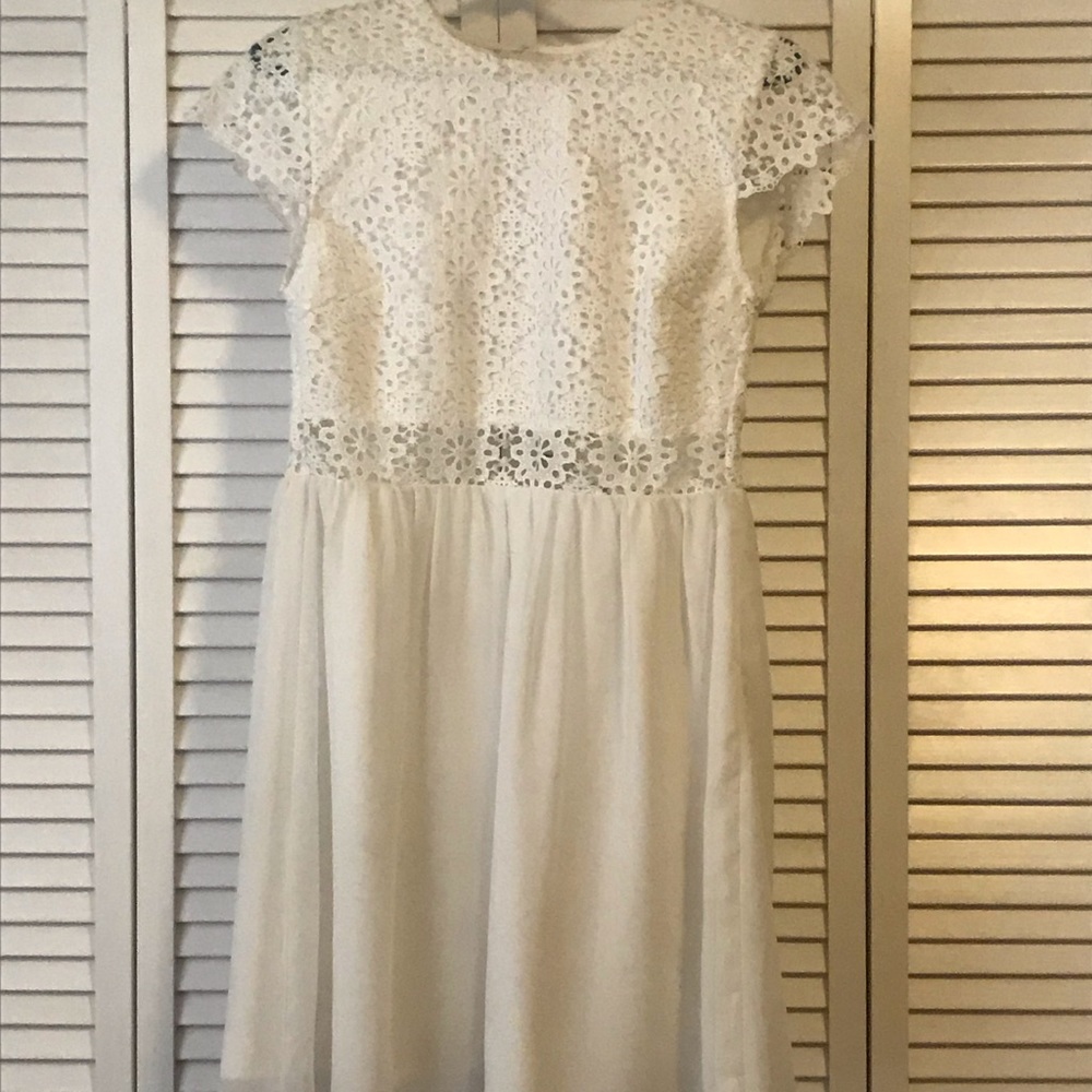 White Lace Dress